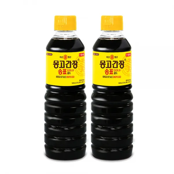 몽고간장 송표골드 500ml 2개
