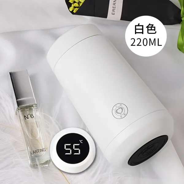 텀블러 55도 고속 온도내림 흔들흔들 보온컵 남여공용 국다용도 고급 항온 주의사항 물컵, T03-화이트