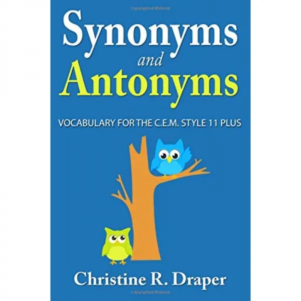 동의어와 반의어 : C.e.m을위한 어휘 스타일 11 플러스 단일옵션