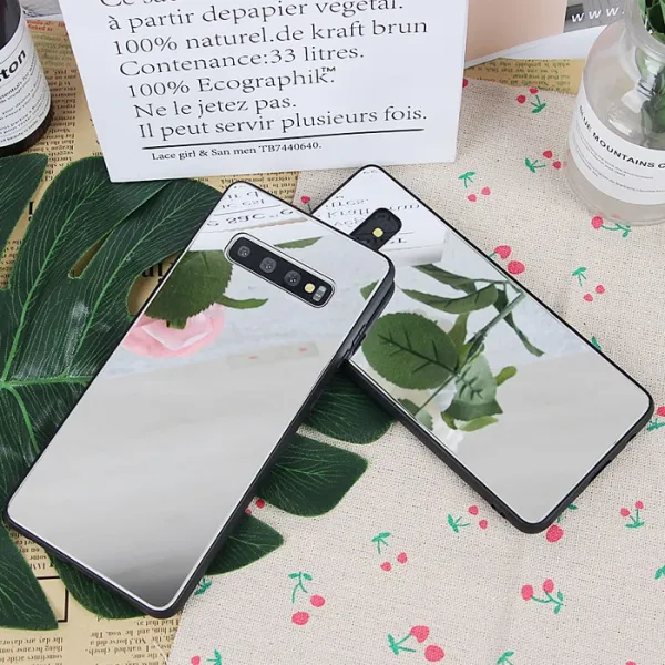 믹스더마켓 갤럭시 S10 5G 후면 올미러 강화거울 TPU 케이스