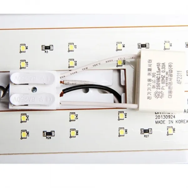 파룩스 LED 크리스탈 사각 욕실등 20W 주광색, 1개, 전기부속 잔광제거콘덴서