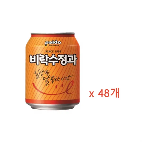 팔도 비락수정과 238ml, 48개