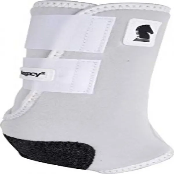Classic Equine Legacy2 System Hind Boot (Solid) White X-Large X-Large White 클래식 말 레가시 2 뒷 뒷짐, 1