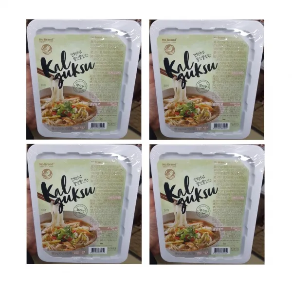노브랜드 즉석칼국수 4인분 간편조리 멸치맛국수, 1개