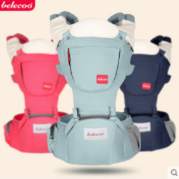 패션강자몬스터 Belecoo엔젤베베 아기띠 힙시트 힙쿠션 힙캐리어 올인원 신생아아기띠 핫핑크