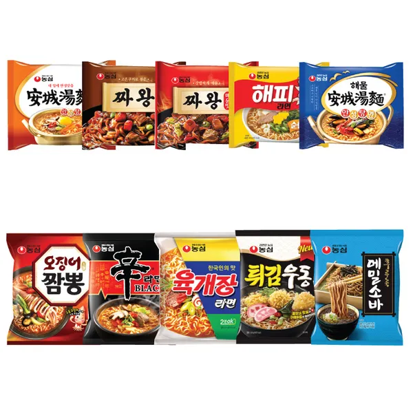 농심 멀티라면 골라담기 농심사리면 멀티 110g 5입x1봉