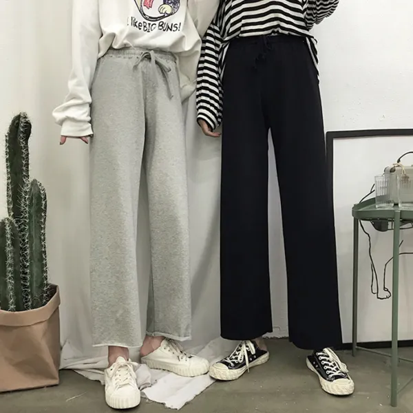 블랙바바 여성 통바지 A19040510