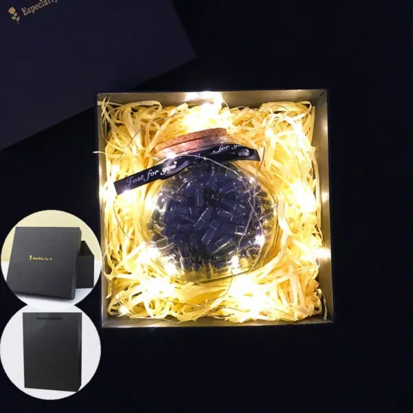 캡슐편지 악얄편지 선물편지, 【334 블랙 캡슐】 라이트 + 중병 + 선물 상자 포장