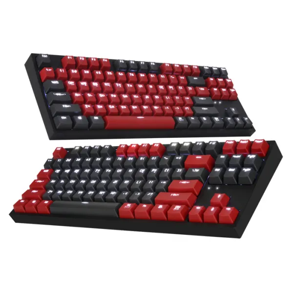 Cox 레드그레이 S1 S2 화이트 Led 게이트론키보드 Ck87 황축 녹축 갈축 Ck87 S1