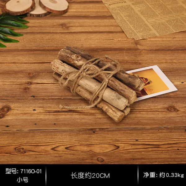 노르딕 말린꽃 오리지널원목 마른 나뭇가지 진열 장식품 손장난 줄기 숏 나무막대기 독창적 핸드메이드 DIY, 트럼펫나무 가지 동이다 마른 나뭇가지