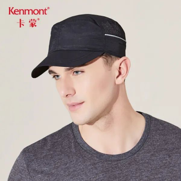 카몽(kenmont) 속행 운동 짧은오리 혀모자 여름 공기 통풍 평정 모자 남외선(6)