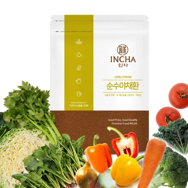 인차 국내산 야채환 채소환 400g 2팩 200g