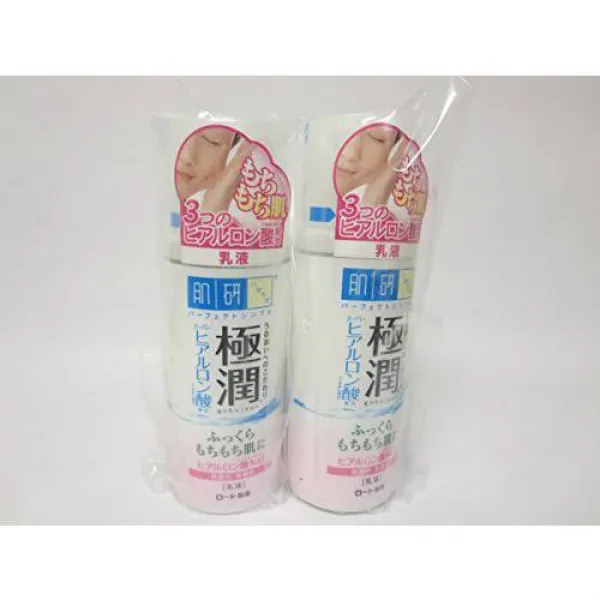 Hadalabo Gokujyun Milk 4.7 Fl Oz (140ml) 2bottle 하달 라보 고/9641101, 상세내용참조