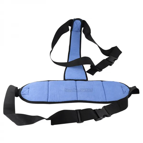 휠체어 구속 벨트 제조 업체의 T 형 허리 고정 미끄럼 방지 안전, 01 파란