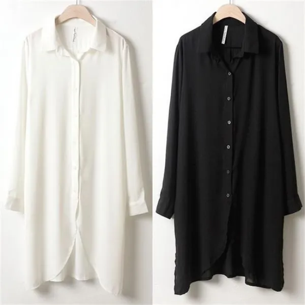  강물처럼 Hg 절개롱블라우스0407rh901 빅사이즈