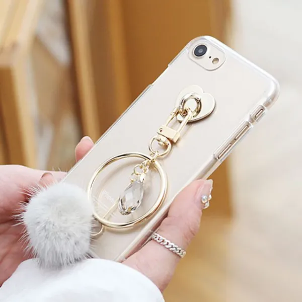 S&s몰 핸드폰케이스 F650_x스크린_밍크테슬_젤리케이스_lg 얀케이스