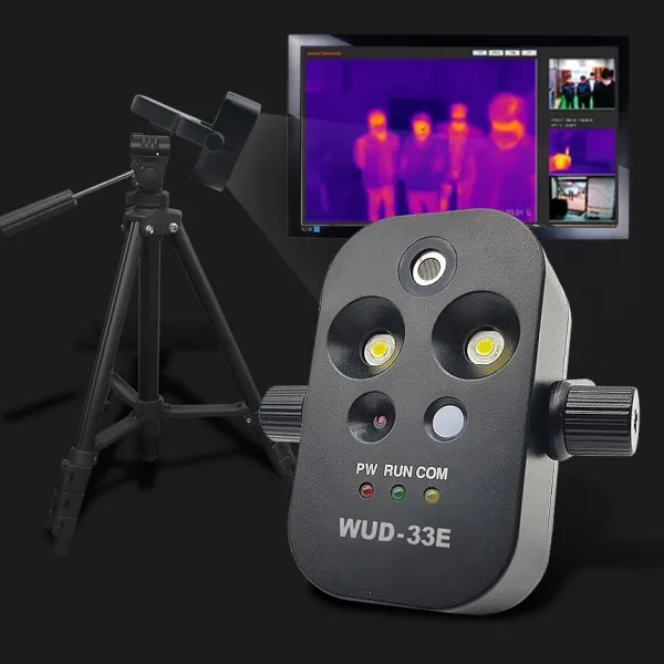 열화상카메라 IoT 적외선 국산 공항 열 감지 검역소 열상 카메라 온도측정기 WUD 33E lite(기본패키지)