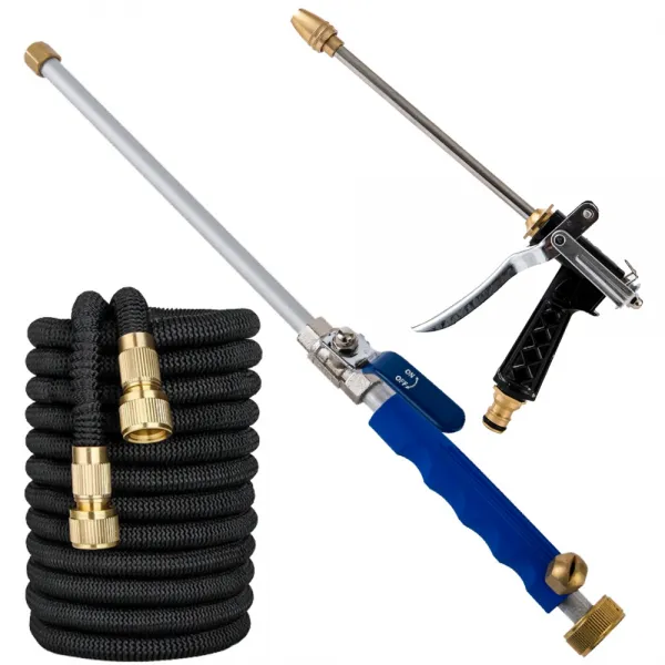 핑크아울 고압분사기 물분사기 호스 자동차하부세차 초강력 베란다 제트 분사건 괴물노즐 샷건 롱형 고압분사건