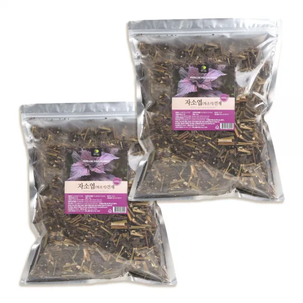 엄마애손 국내산 자소엽 차조기 원물 건재 400g 2개, 엄마애손 자소엽 400g 2개