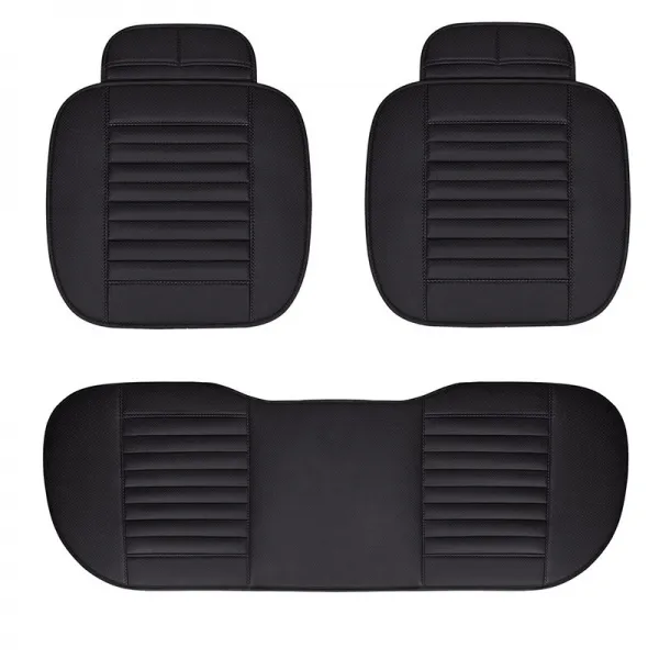 PU 가죽 자동차 시트 커버 시보레 용 쿠션 교외 스파크 세일 타호 트래버스 Xpander TrailBlazer Trax 액세, 05 Black 5 Seat