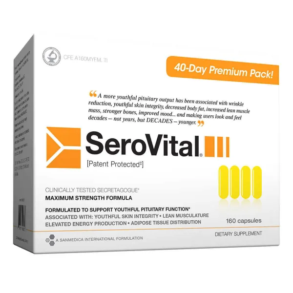 세로비탈 프리미엄 동안비타민 160정, 1, Serovital-40Daysupply-833727-160CT