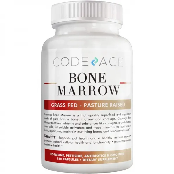 Codeage Grass Fed 골수 보충제 동결 건조 탈지 건조 된 쇠고기 골수 환약 원시 전골 수 골 매트릭스 1