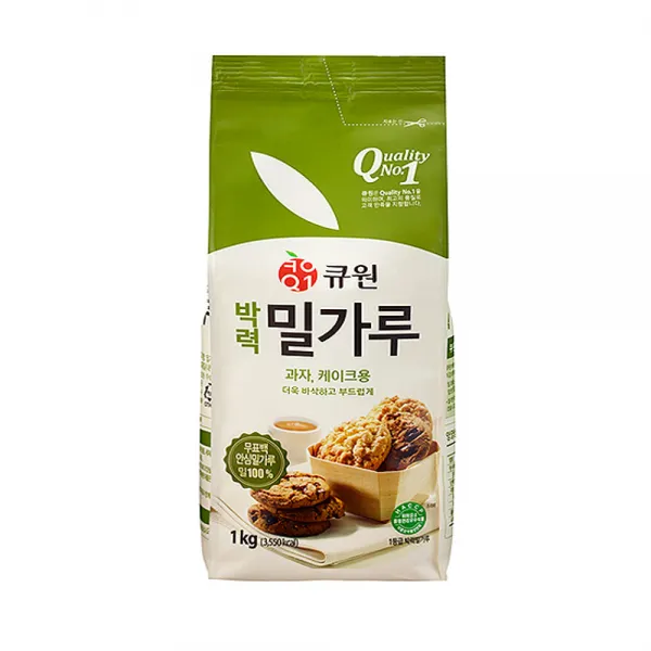 큐원 박력밀가루1kg, 1kg, 1개
