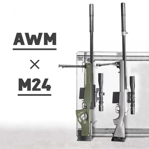 에땁 AWM M24 수정탄 젤리탄 배그 총 스나이퍼 저격총, 1번