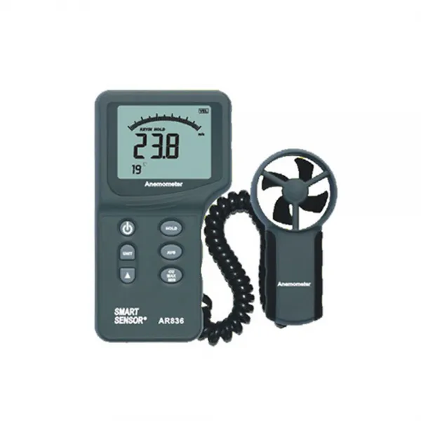 ARCO 바람개비형 풍속계 AR-836 풍속 온도 동시 측정, 1개