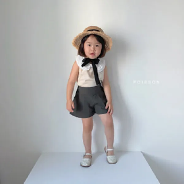 키즈 유아 아동 여아 통통배 커버 여름 린넨팬츠