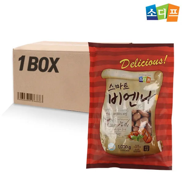 소디프 스마트비엔나 1000g 10입