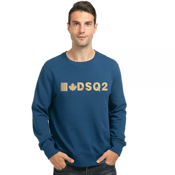 잔돈은됐어요 캐주얼남자옷 DSQ2 맨투맨 겨울 타입 와이드 루즈핏 트렌드 드랜드 남성 가을옷