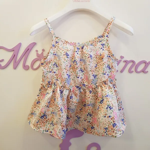  모다까리나 동아쇼핑 "여아 여름 쿨~~끈나시"데이지 블라우스 M1861t105