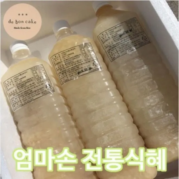 수제전통식혜 감주 1.5L, 없음, 상세설명 참조