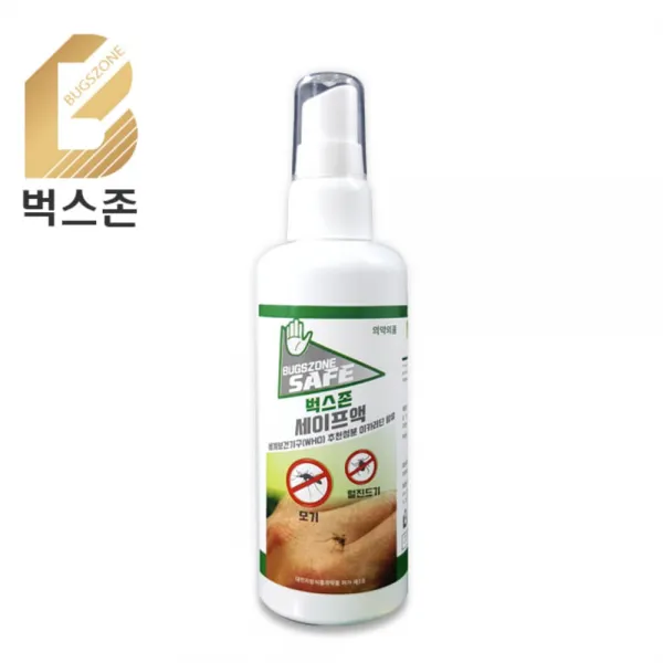 서울팜 세이프액 100mL 안전기피제 털진드기 모기 이카리딘 7g 휴대용 일본뇌염 말라리아