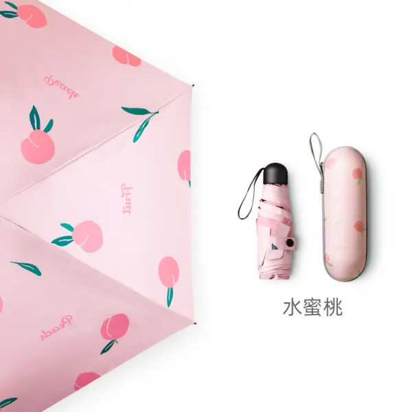 양산 천국 리자사이 추우천 레쉬가드 자외선차단 접이식 캡슐 우산 여성 청우비 투웨이 4950767493