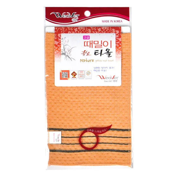 위버 황토 때밀이 타올 10P묶음 생활용품 > 욕실용품 욕실용품/잡화 수건/타월/가운 때수건/샤워타월, 10