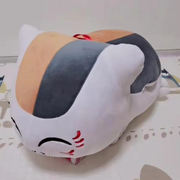 냥코센세 인형 11종 손베개코스프레 소품 엄마 입 삼삼하목 우계 고양이 선생님 학생 솜털 손베개 피규어 사무실 쿠션 눈짓을 하다