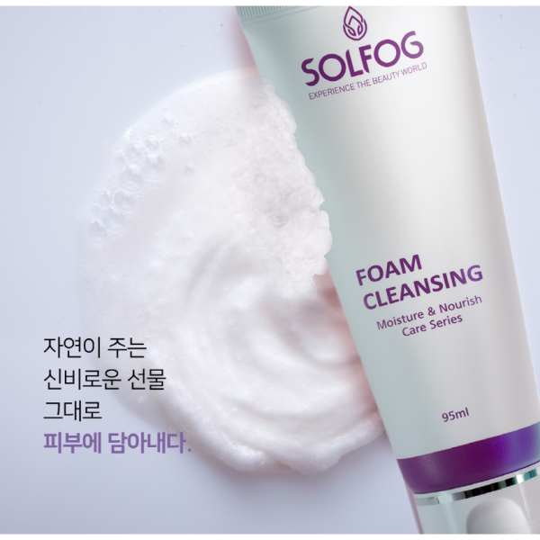 [솔포그]거품 쫀득 잔여물 완파 폼 클렌징, 1개
