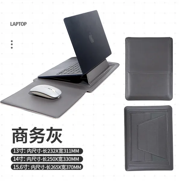 노트북가방 사용가능 델 xps15 14pro이너백 LingYue15pro/5510보호커버 15인치노트북 패키지 업적 5420깨짐방지 13심플 컴퓨터 방열대를 끼우다., C18-지지대 이너백-LingYue14Pro