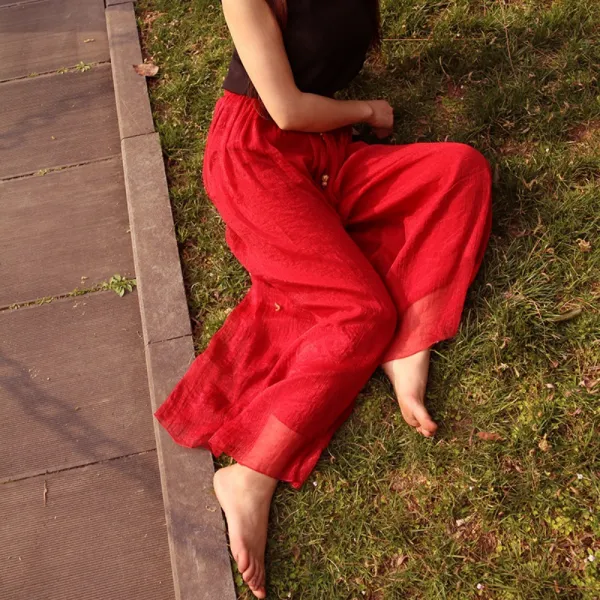 매일 여름 오버사이즈 비치 팬츠