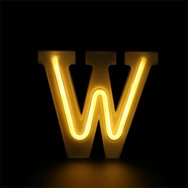가정용 조명 LED USB 편지는 거는 서있는 백색 플라스틱 편지를 불이 켜집니다SSB90604104W, W
