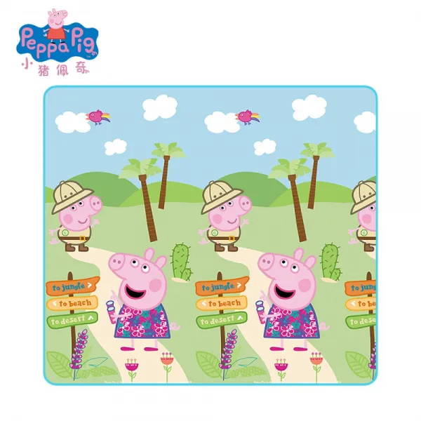 Peppa 돼지 페 이 키 피 파 픽 피크닉 패드 야외 180 * 200 cm EPE 두 꺼 운 알루미늄 막 방습 텐트 매트 파행 잔디 소풍 탐험