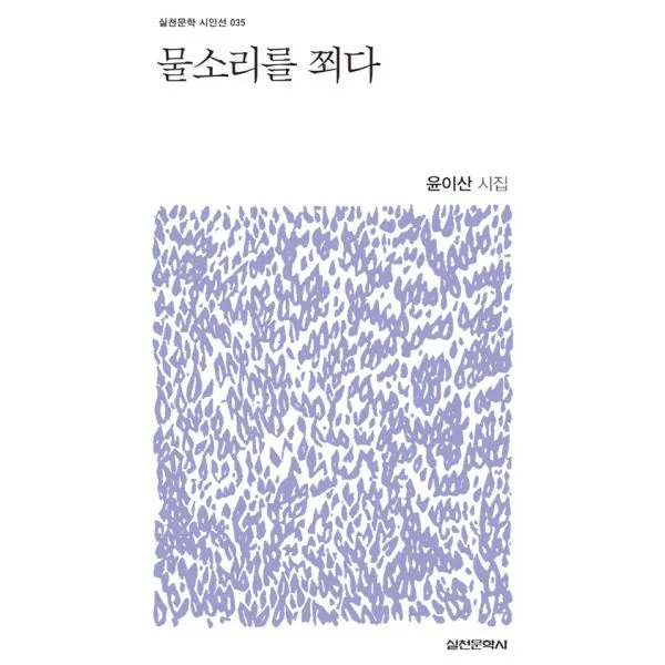 물소리를 쬐다, 실천문학사
