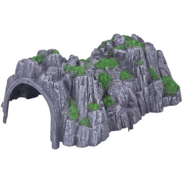 Yamix 모형 기차 철도 기차 동굴 갱도 1:87 호 규모 기차 철도 액세서리 플라스틱 Rockery 터널, 단일상품