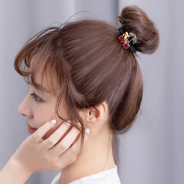 지우개 앵두 머리끈 여자심플 코디하기쉬운 고무줄 머리묶는 말꼬리 헤어장식품 성년 여성 T03 흑룡강 지린 몽골 내륙 지방 청해성 운남 신장