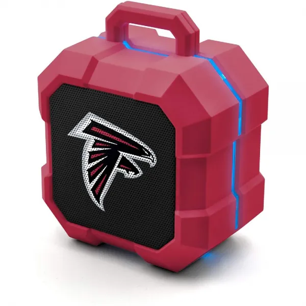 Amazon Renewed NFL 국무 브랜드 그룹 ShockBox 블루투스 스피커 워싱턴 레드 스킨 업데이트, 상세페이지참조, none