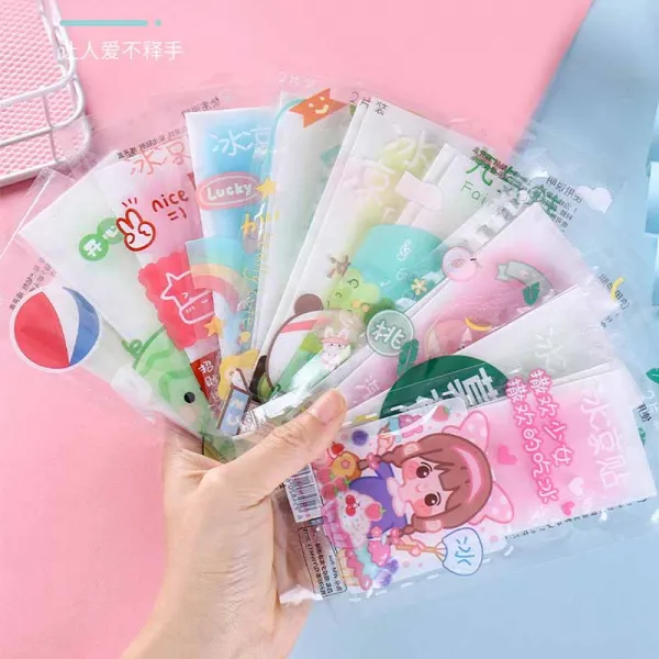 아이스팩 100 개입 여름 온도 내리기 신기 피서강하 더위를식히다 쿨링 스티커 4883000573, 100 편 (증정 40 편 같은스타일, 기타 랜덤 타입 식 (1주머니 함 2