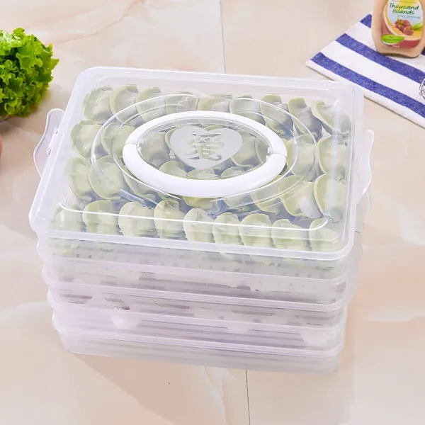 몽 정 만두 박스 래 핑 박스 라 지 4 층 포장 A58277 1개