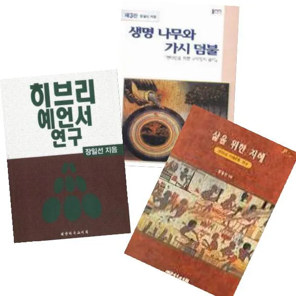 장일선 베스트 [전3권] : 히브리 예언서 연구 삶을 위한 지혜 생명나무와 가시덤불